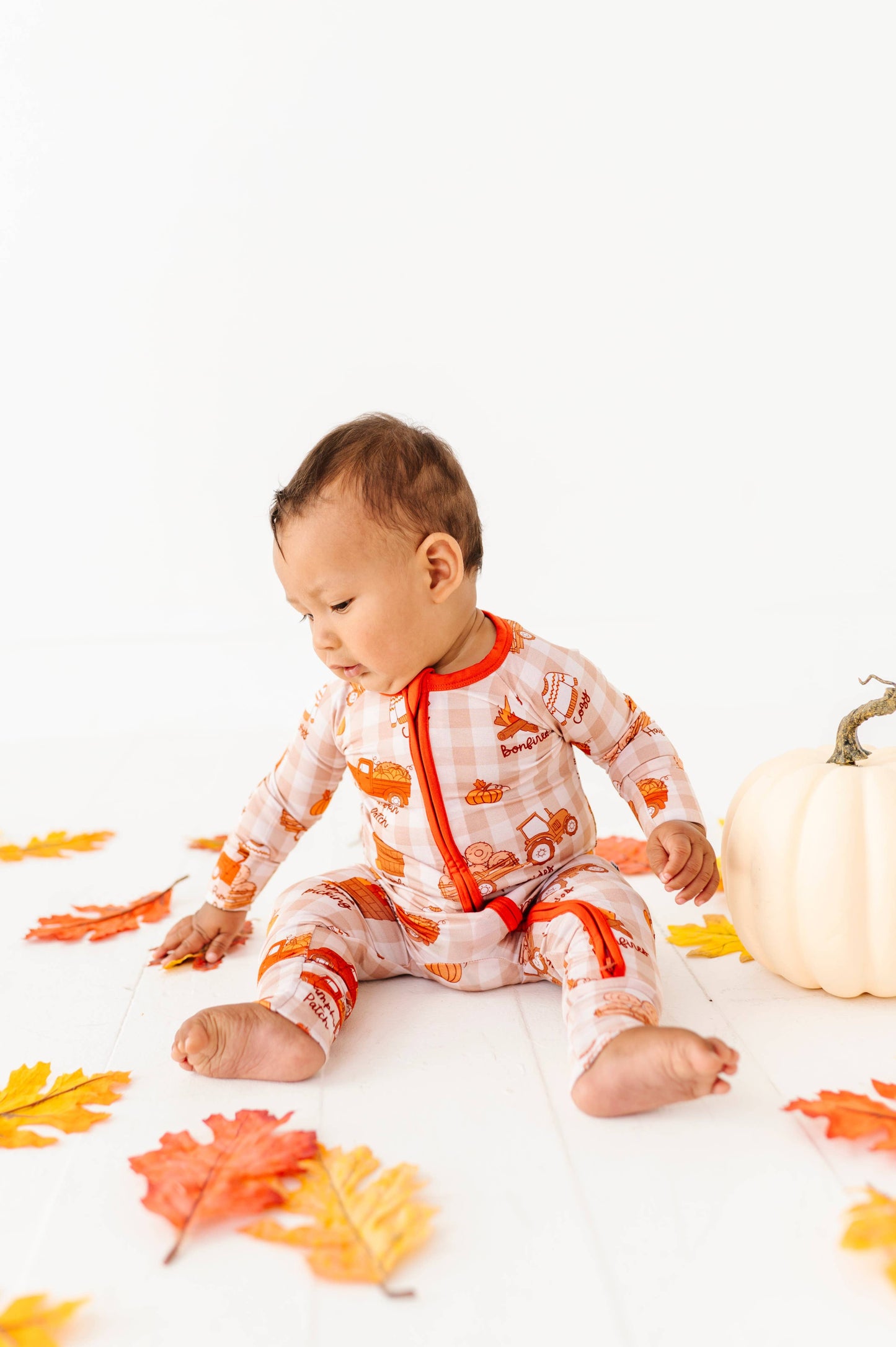 Harvest Hayride Convertible Footies