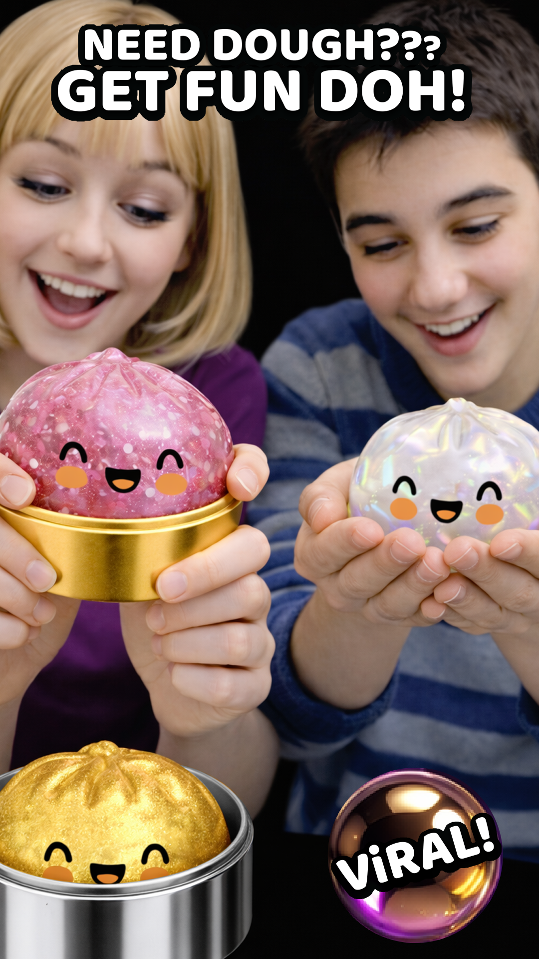 Fun Doh Ultra-Rare Mystery Dumpling Squishy Toy Collection: Wholesale Price