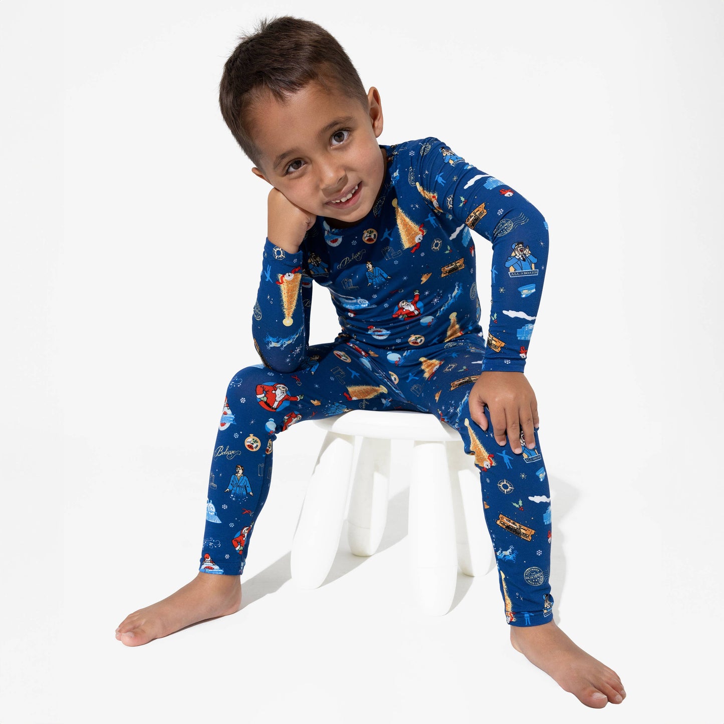 The Polar Express Bamboo Kids Pajamas: 3T