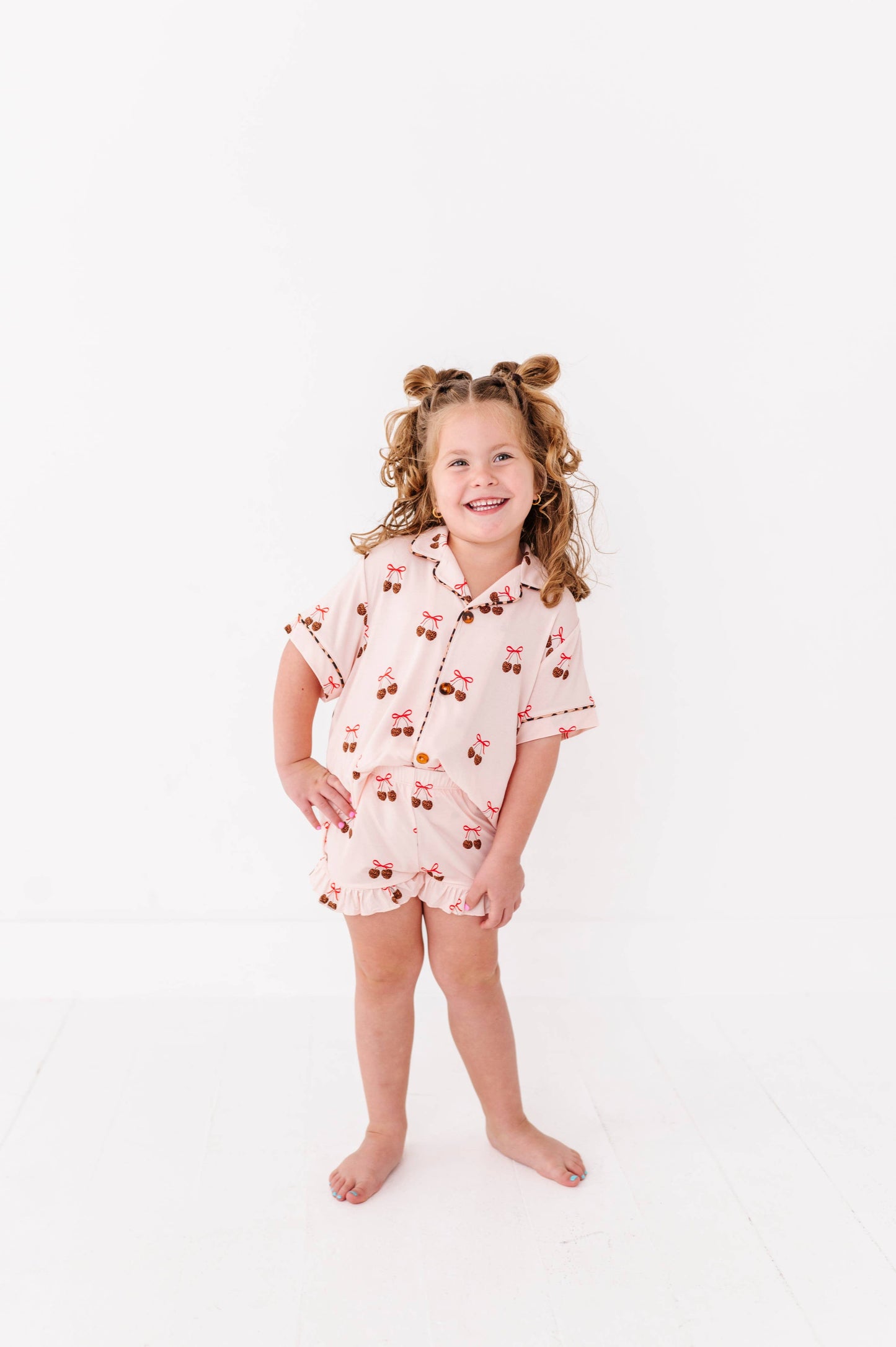 Leopard Love Button Down Short Pajamas