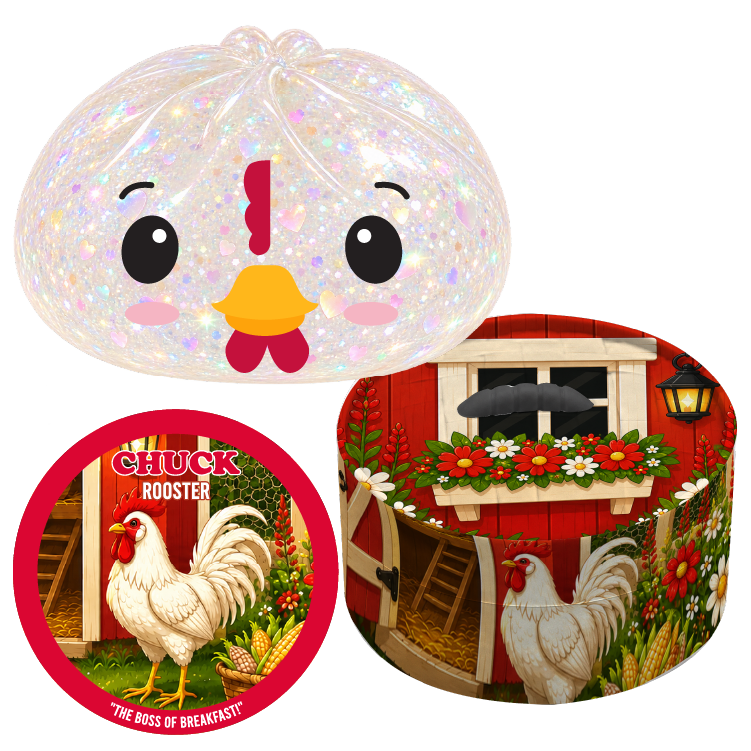 Fun Doh Farm Barnyard Squishy Dumpling Toy - 12/Display: Wholesale Price
