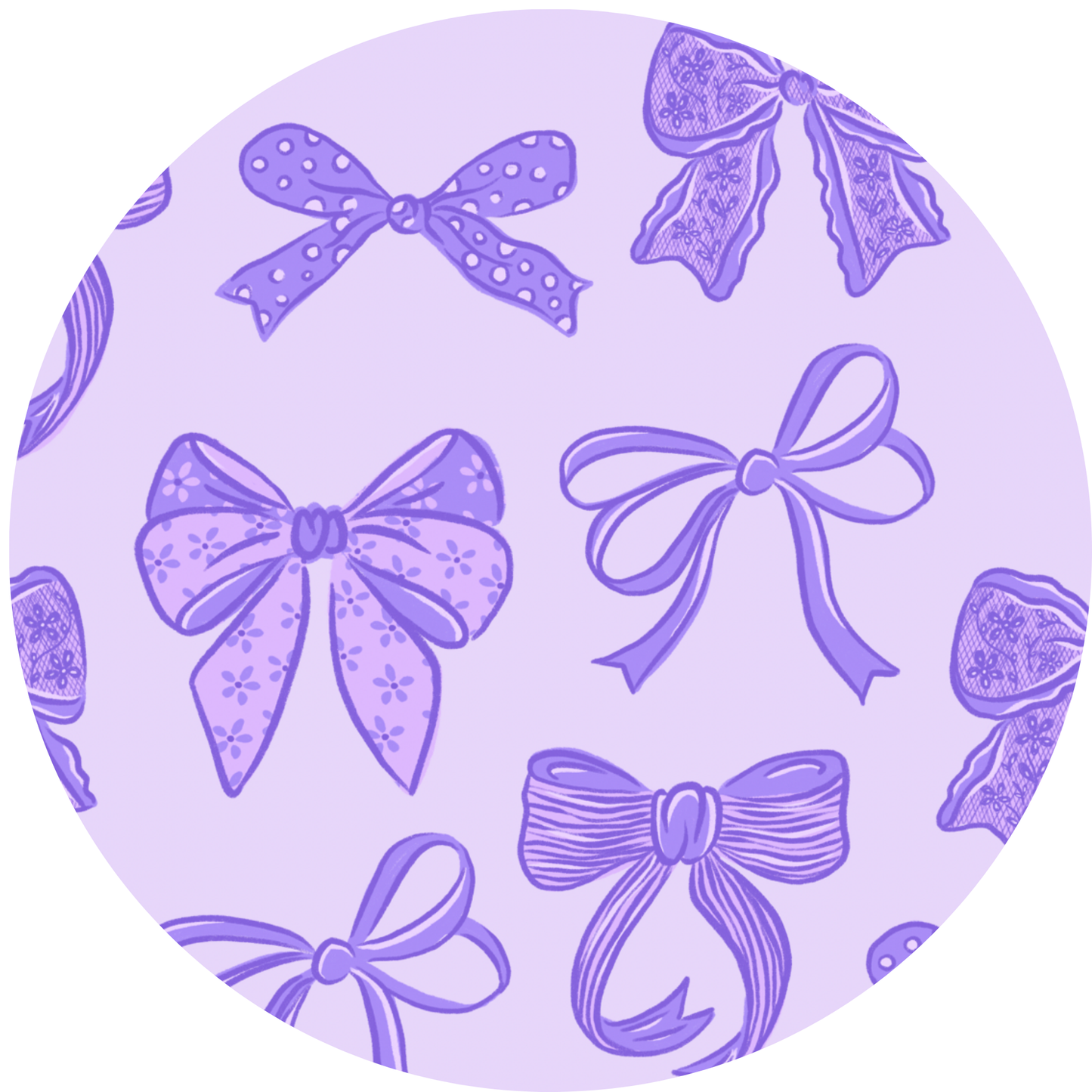 Preppy & Purple Bows Convertible Footies