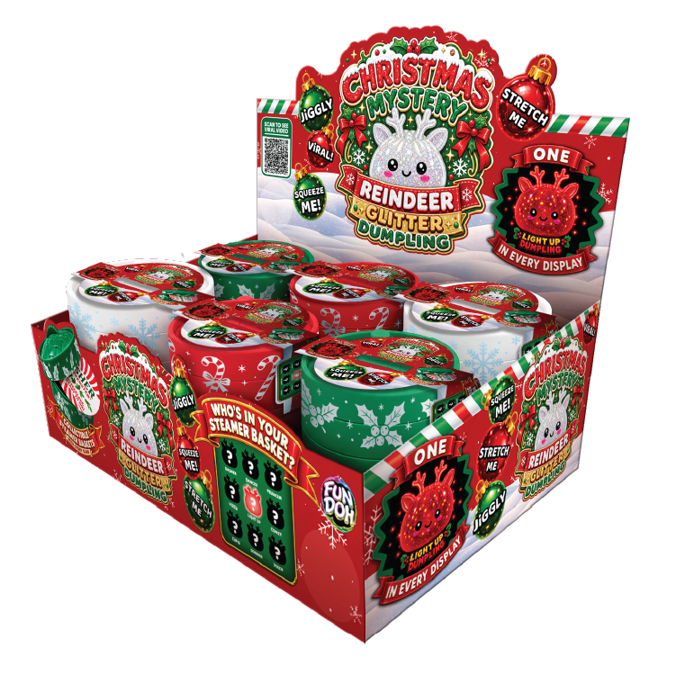 Fun Doh Christmas Mystery Reindeer Dumpling Squishy Toy: Wholesale Price