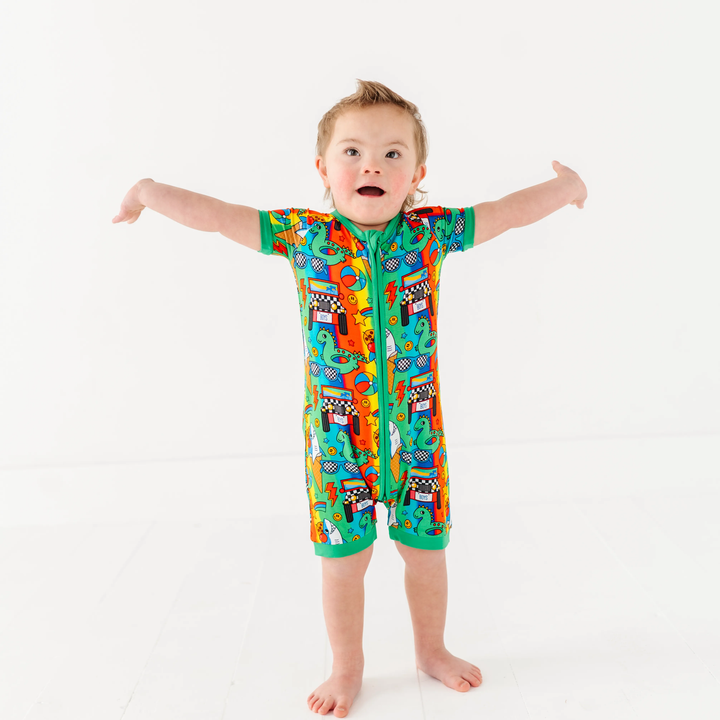 Boy Rocket Lion Shorties: 18-24 Months