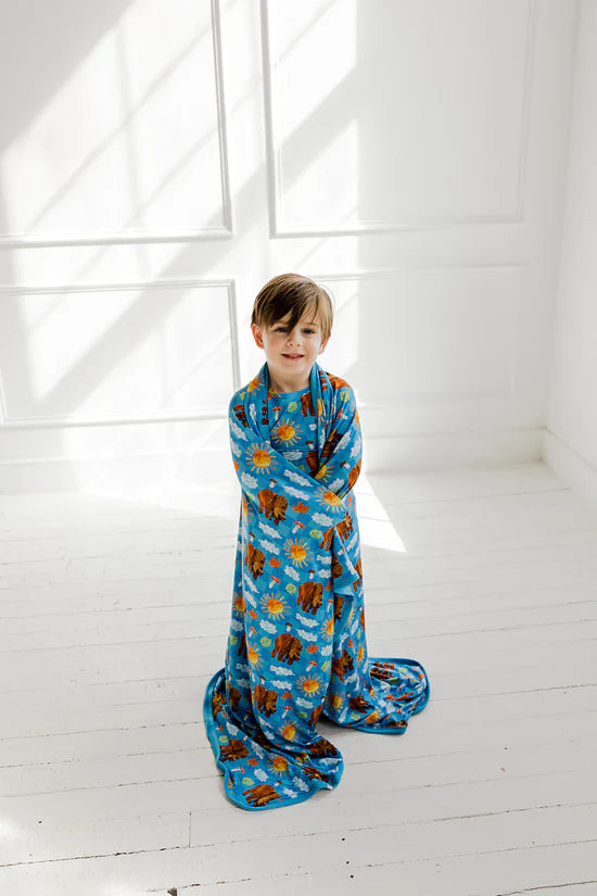 Dream Blanket- ERIC CARLE BEAR-Y BLUE SKIES