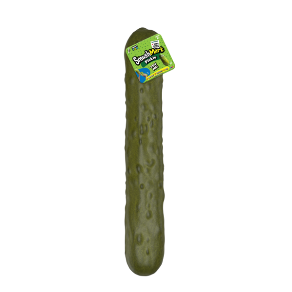 RMS® SmushMart™ Giant 15" Pickle Squishy 1pc