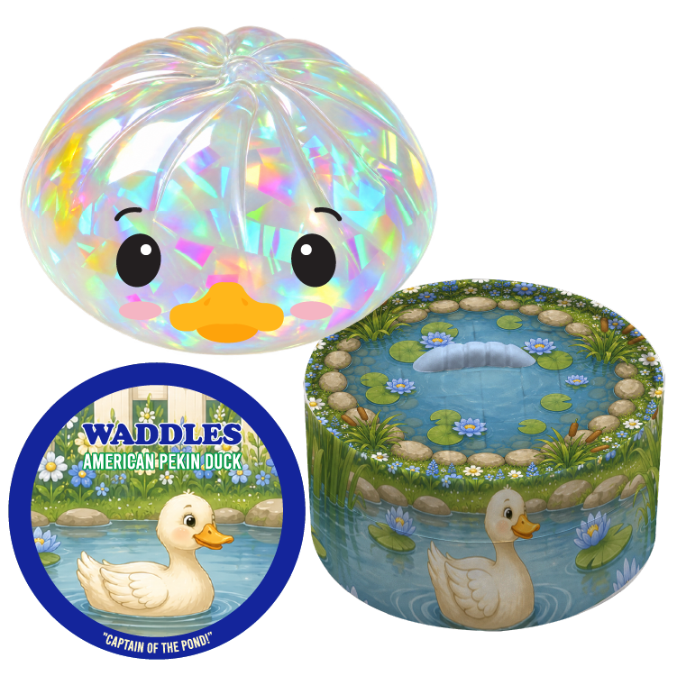 Fun Doh Farm Barnyard Squishy Dumpling Toy - 12/Display: Wholesale Price