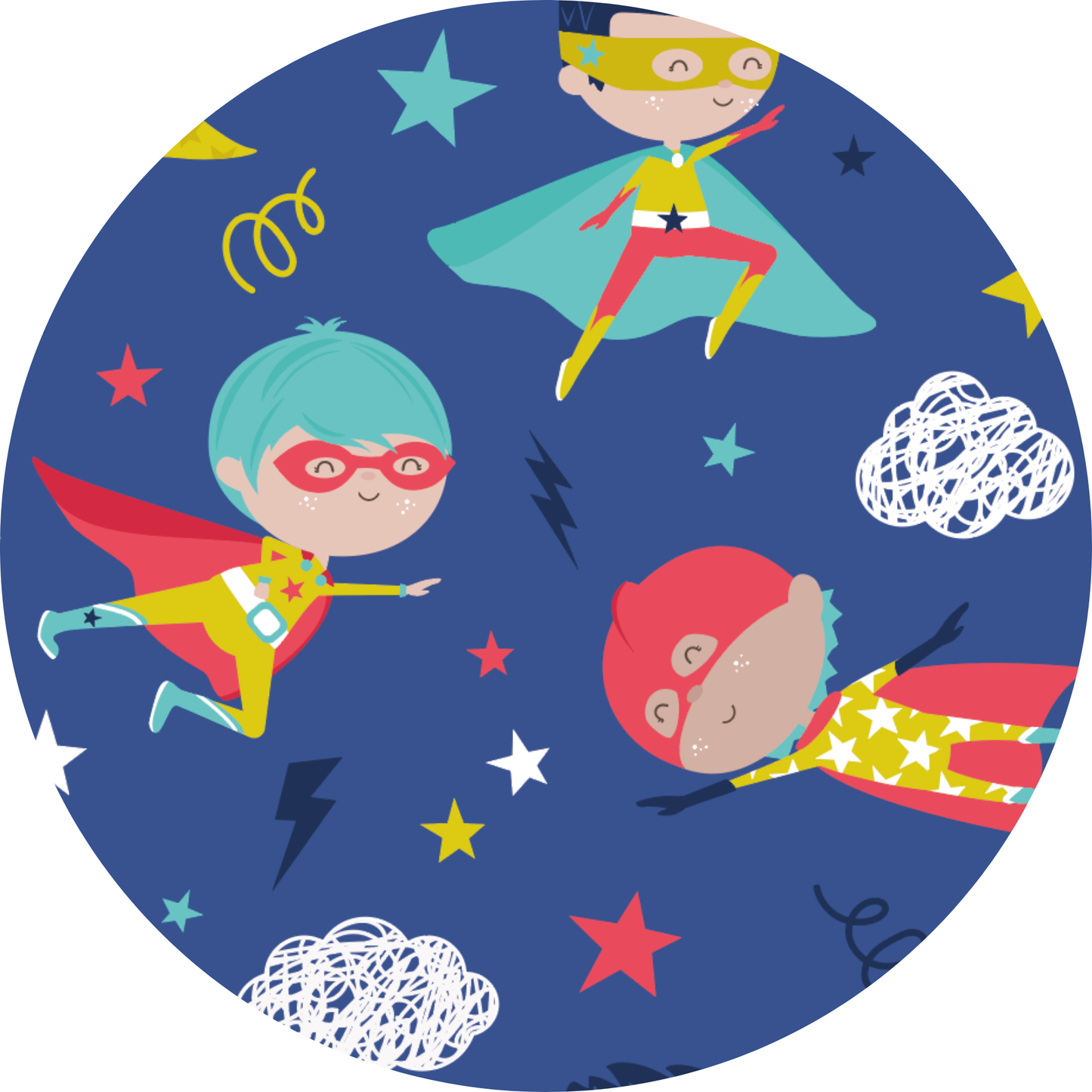 Cozy & Courageous Superhero Convertible Footie: 6-12 Months