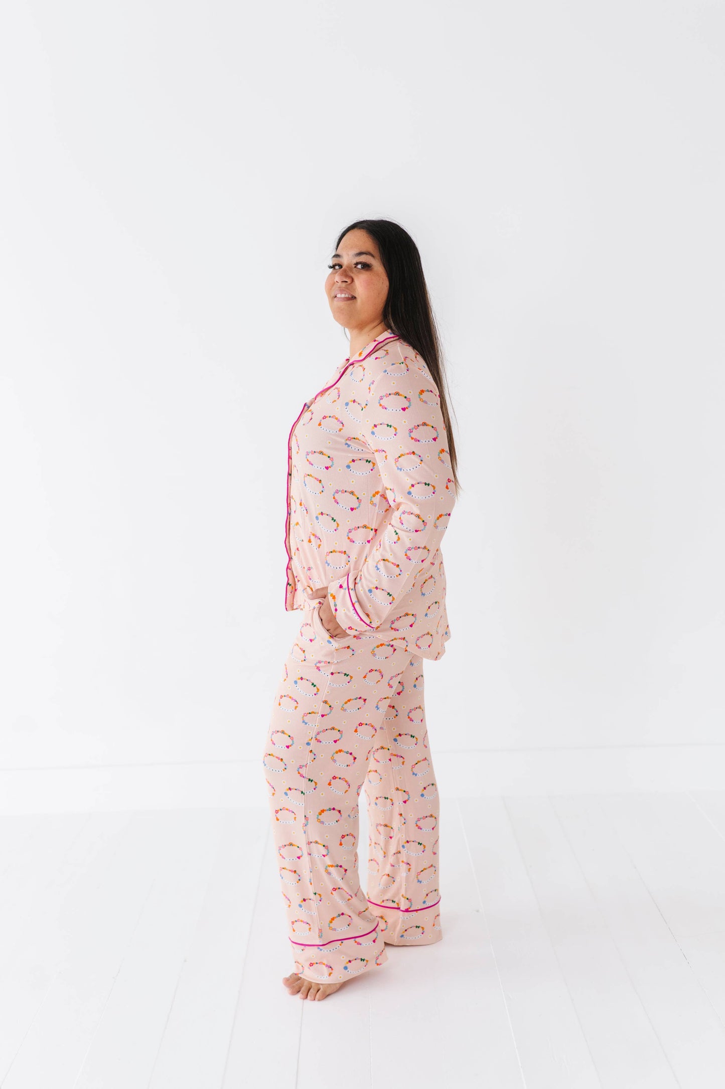 In My Bestie Era Mama Luxe Lounge (Ribbed)- PREORDER: XL