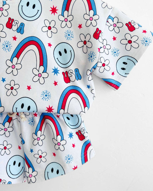 Kids' Shorts Set | Little Miss USA: 2T