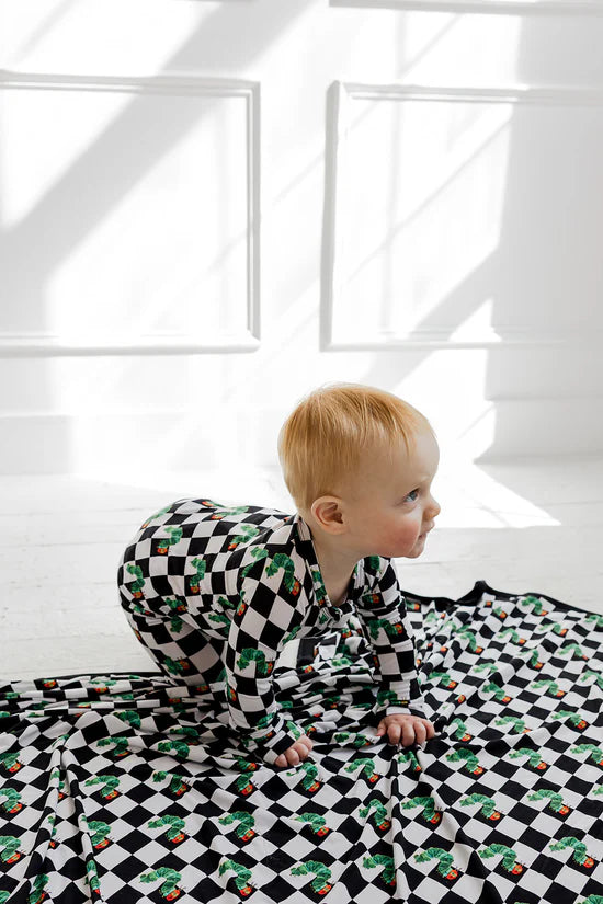 Dream Blanket- ERIC CARLE CATERPILLAR CHECK