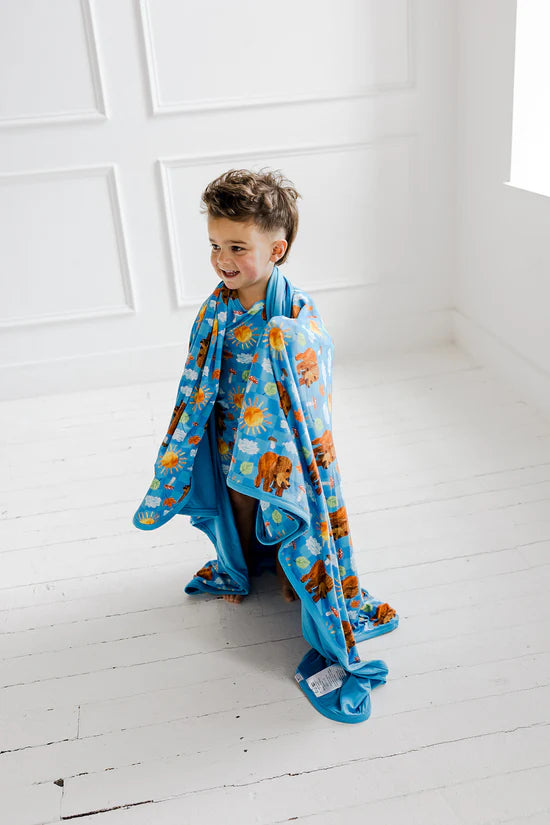 Dream Blanket- ERIC CARLE BEAR-Y BLUE SKIES