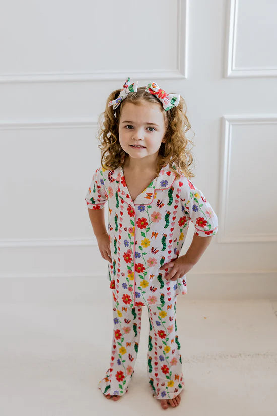 Dream Bow Hair Clips- ERIC CARLE LOVEBUG BLOOMS