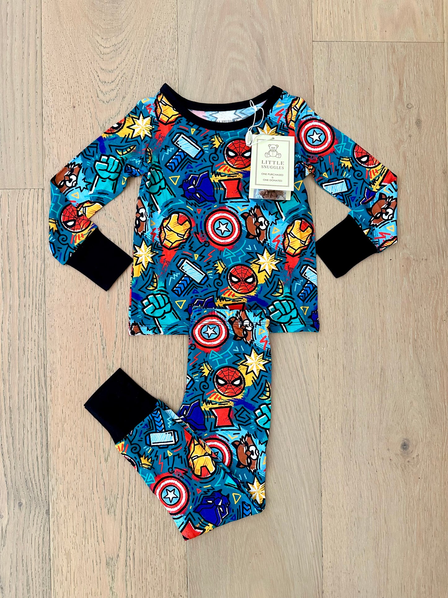 Bamboo (Willow) Long Sleeve Lounge Set- HERO UNIVERSE
