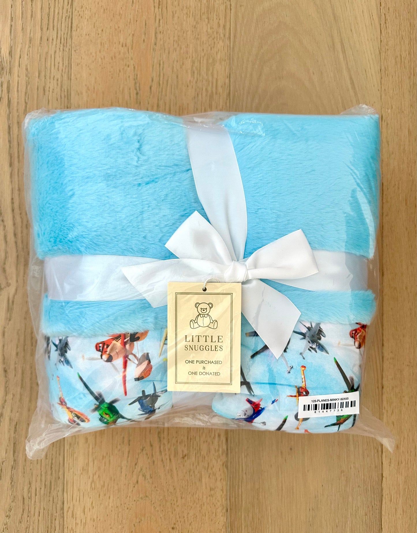 Medium Minky Lush Blanket 50x65- DISNEY PLANES