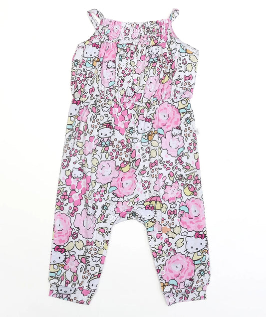 Girls Bamboo Sleeveless Jumper (LANEY)- FLOWER KITTY