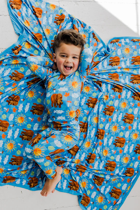 Dream Blanket- ERIC CARLE BEAR-Y BLUE SKIES