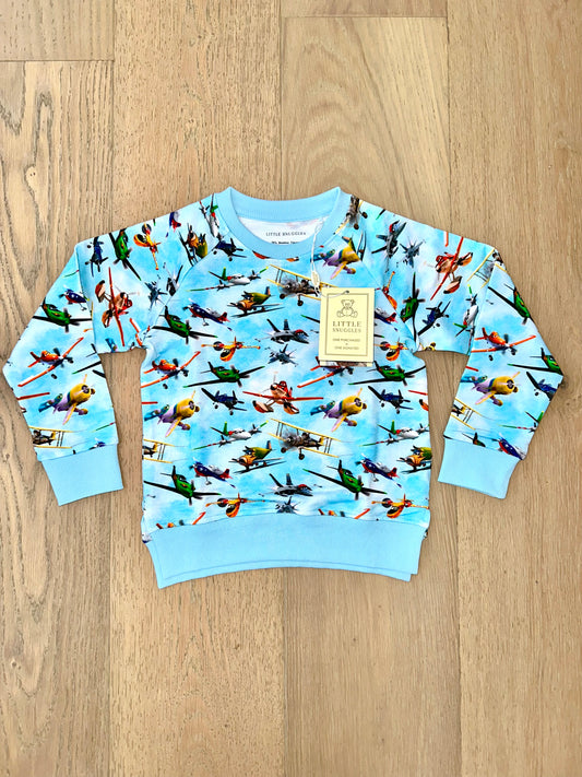 Kids Separates Sweatshirt- GIFTS GALORE PLANES