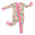 Bamboo Ruffle Convertible Romper- DELILAH