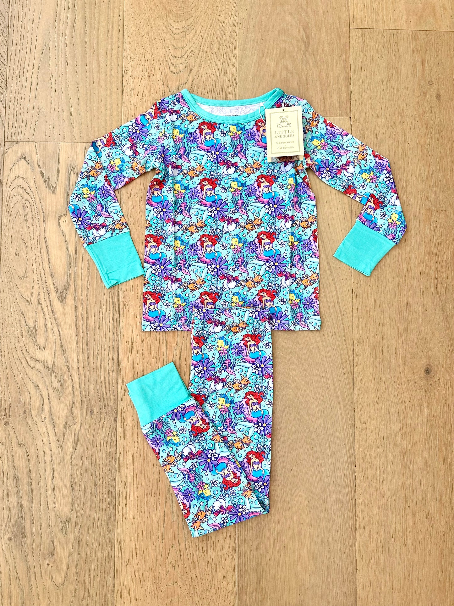 Bamboo (Willow) Long Sleeve Lounge Set- WHIMSY & WONDER PART OF YOUR WORLD