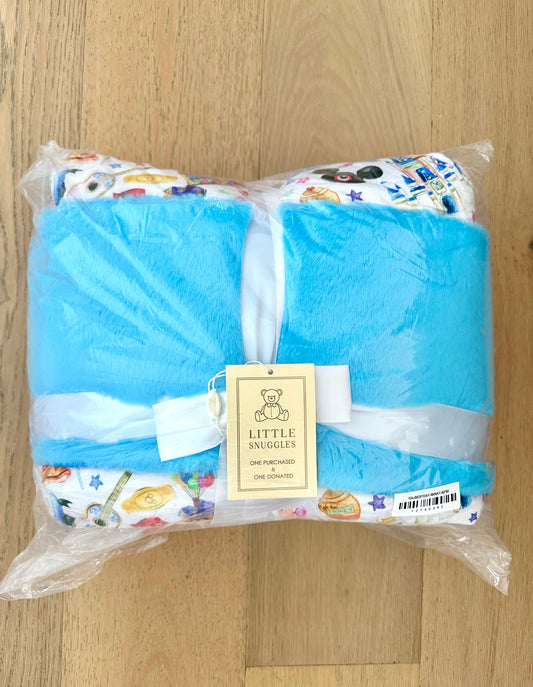 Large Minky Lush Blanket 60x80- BEST DAY EVER