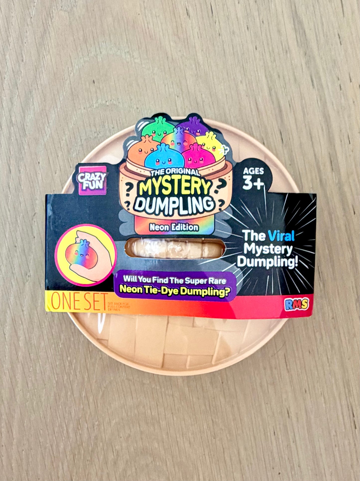 Crazy Fun RMS The Original Mystery Squishy Dumpling -NEON EDITION