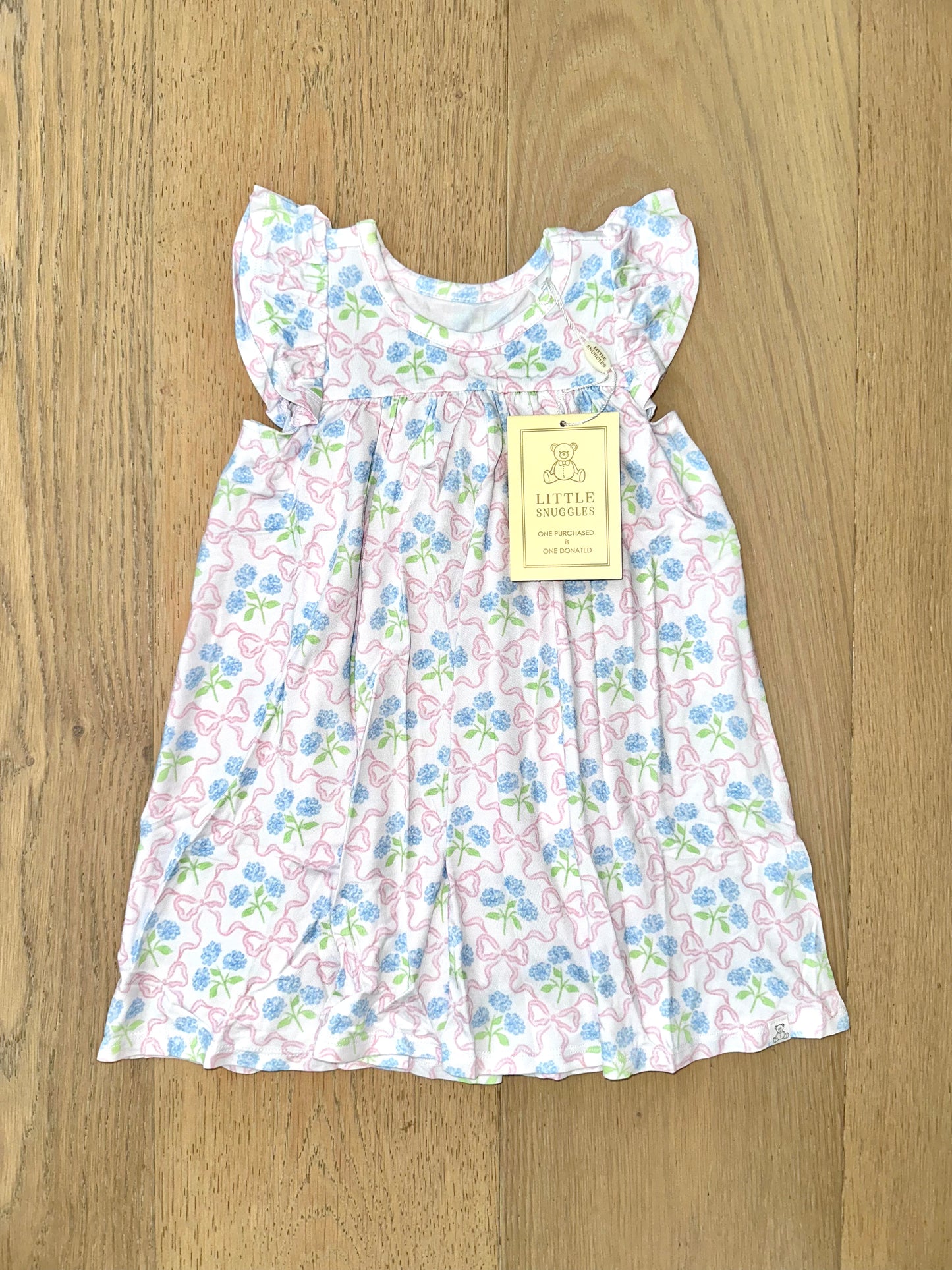 Girls Bamboo Slumber Night Dress OR Gown- SIMPLE THINGS MARTHA'S VINEYARD