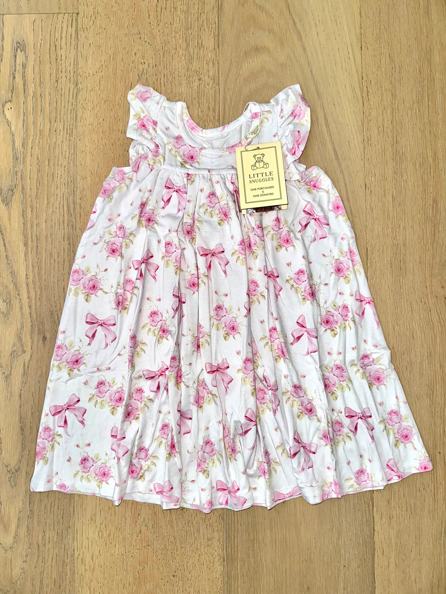Girls Bamboo Dream Dress OR Gown- WHIMSICAL & WILD RIBBONS & ROSES