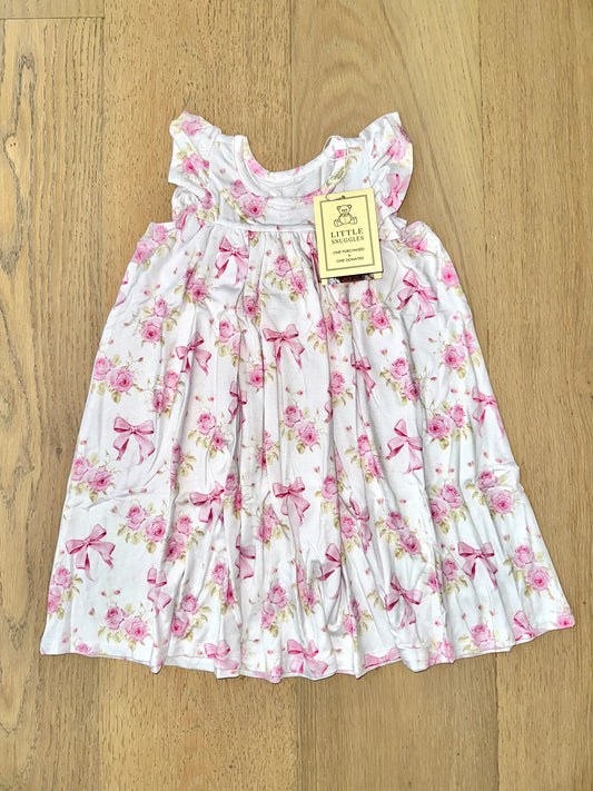 Girls Bamboo Dream Dress OR Gown- WHIMSICAL & WILD RIBBONS & ROSES