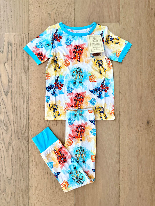 Bamboo (Kennedy) Short Sleeve Pant Lounge Set-FAV AUTOBOTS