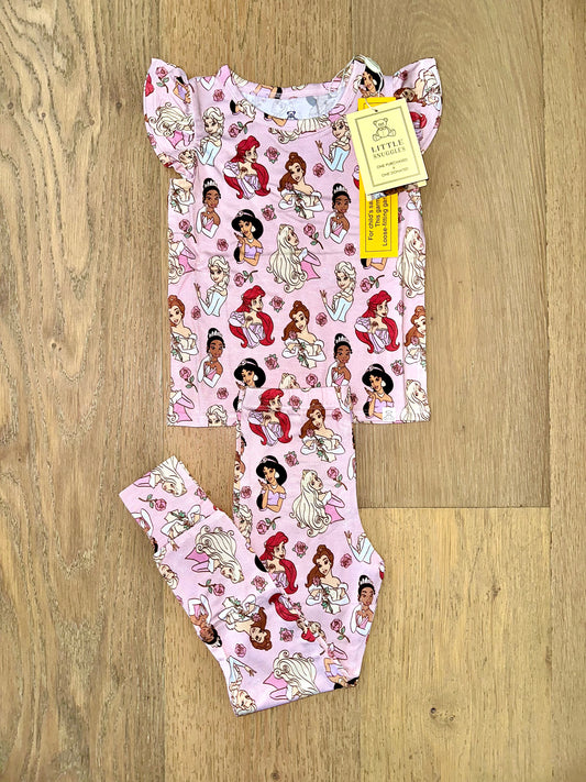 Bamboo Flutter Sleeve Lounge Set (PENELOPE)- GIFTS GALORE SWEETHEART PRINCESS