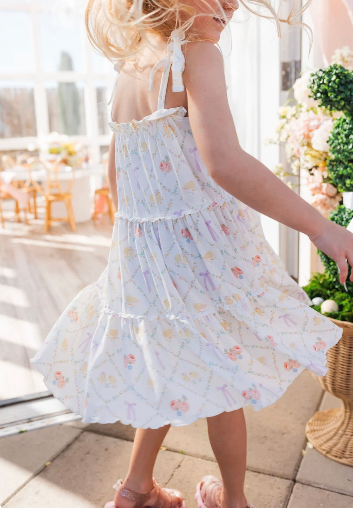 In My Jammers Twirl Dress- PEEP & PETAL