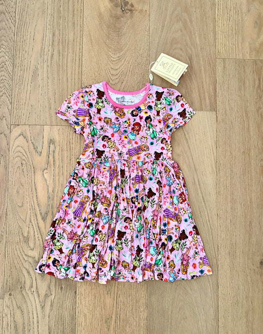 Bamboo Twirl Dress- FAN FAVORITES LITTLE PRINCESS