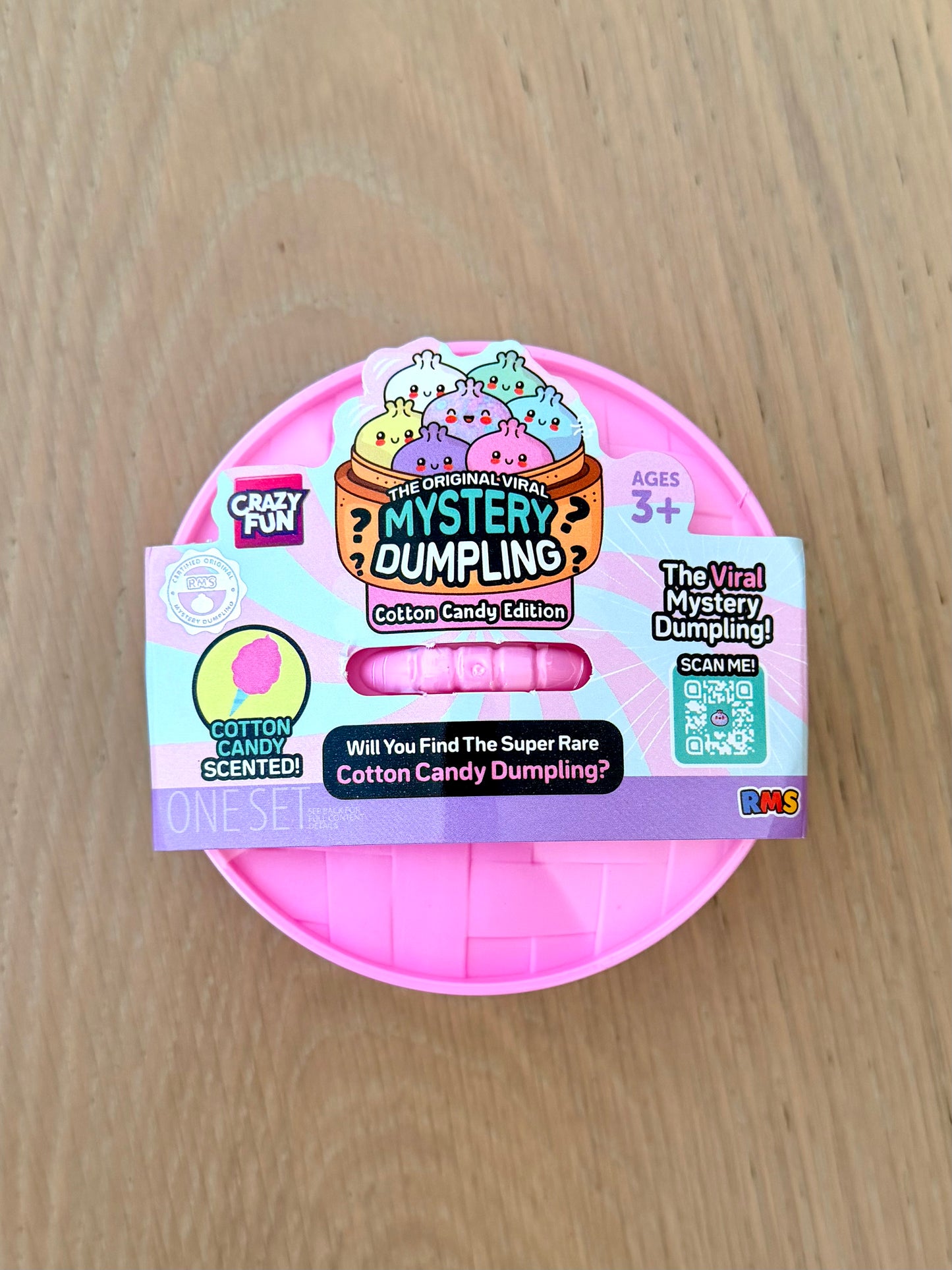 Crazy Fun RMS The Original Mystery Squishy Dumpling - COTTON CANDY EDITION