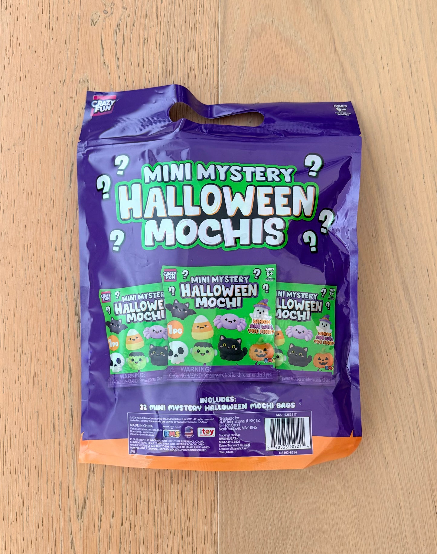 Crazy Fun 32 Mini Halloween Mystery Mochis