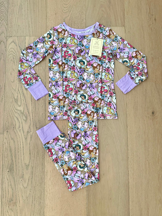 Bamboo (Willow) Long Sleeve Lounge Set- PRINCESS LOVE