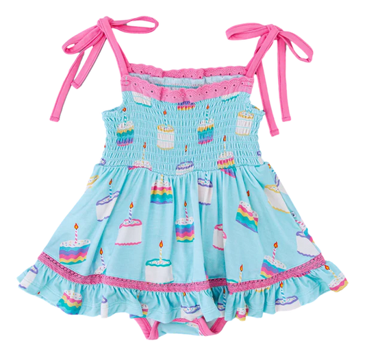 Smocked Birdie Twirl- HARLOW