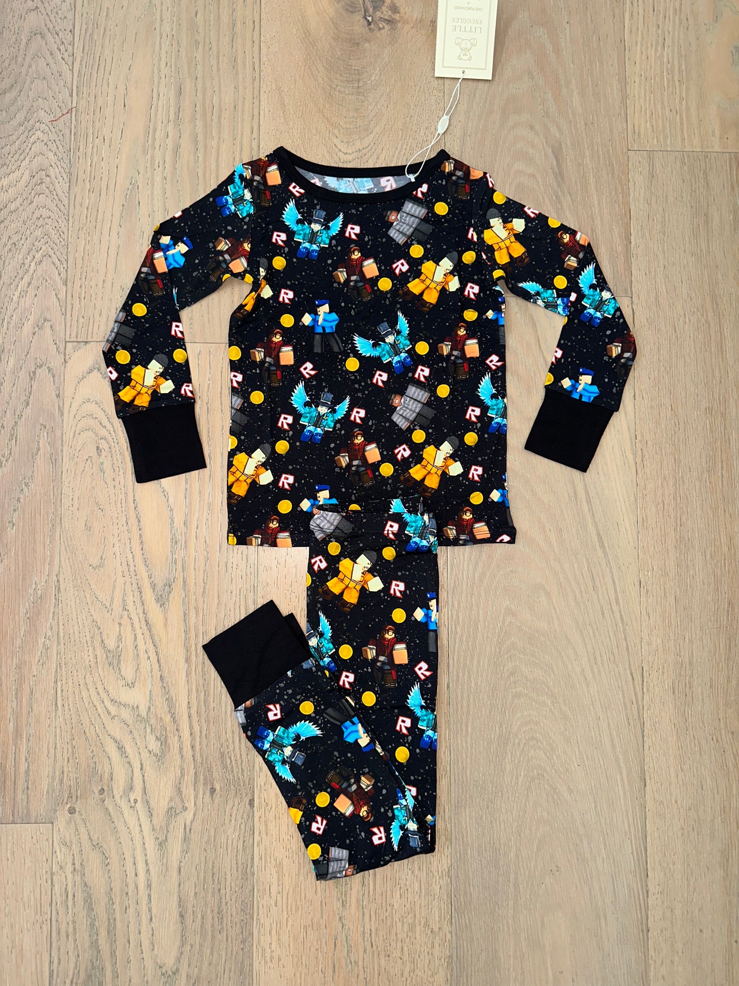 Bamboo (Willow) Long Sleeve Lounge Set- BLOX