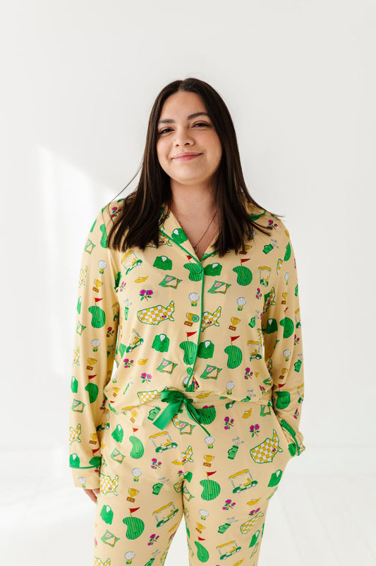 2025 Masters- Dreaming of a Green Jacket Mama Luxe Lounge Set