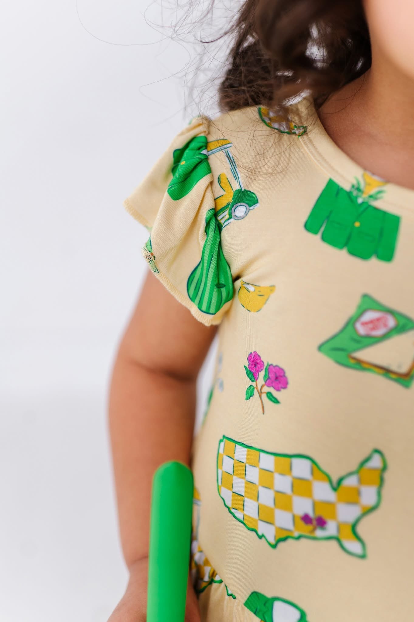 2025 Masters- Dreaming of Green Jackets Twirl Dress