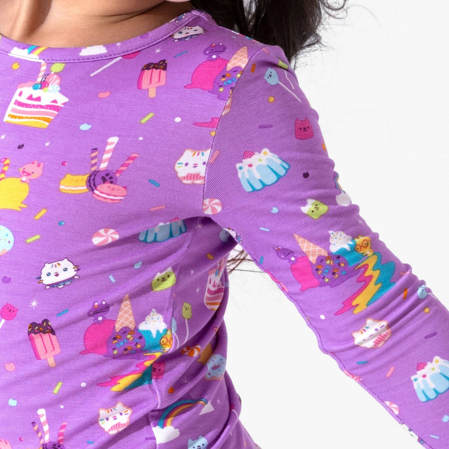 Gabby's Dollhouse: Sweet Treat Bamboo Kids Pajamas