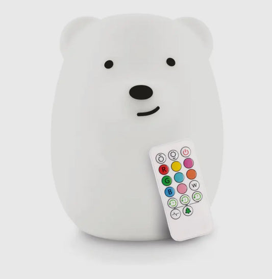 LumiPets LED Night Light with Remote- BEAR