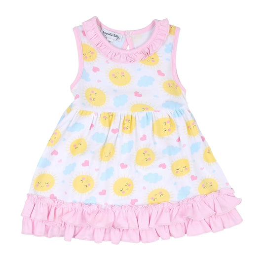 My Sunshine Infant Sleeveless Dress Set