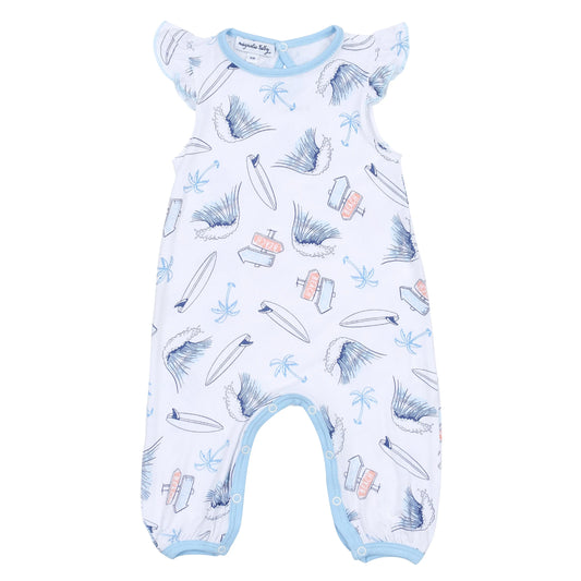 Catch Some Waves Flutters Playsuit