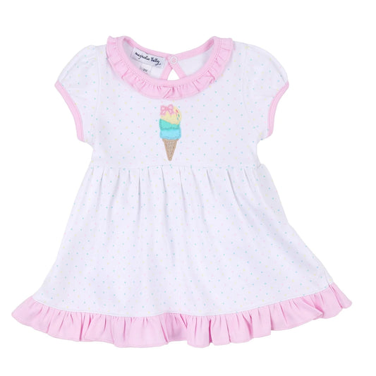 What’s the Scoop! Infant Short Sleeve Dress Set