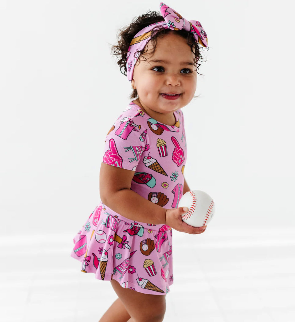 No Place Like Home Pink Baby Twirl Dress