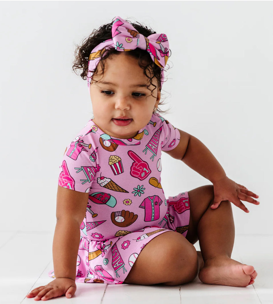 No Place Like Home Pink Baby Twirl Dress