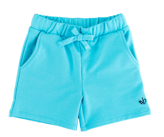 Bamboo/Cotton Shorts- Lagoon