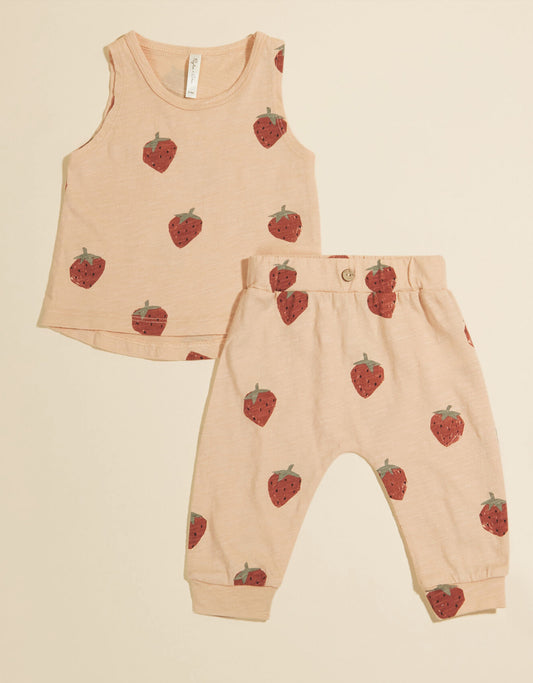 Strawberry Tank and Pant Set -R&C