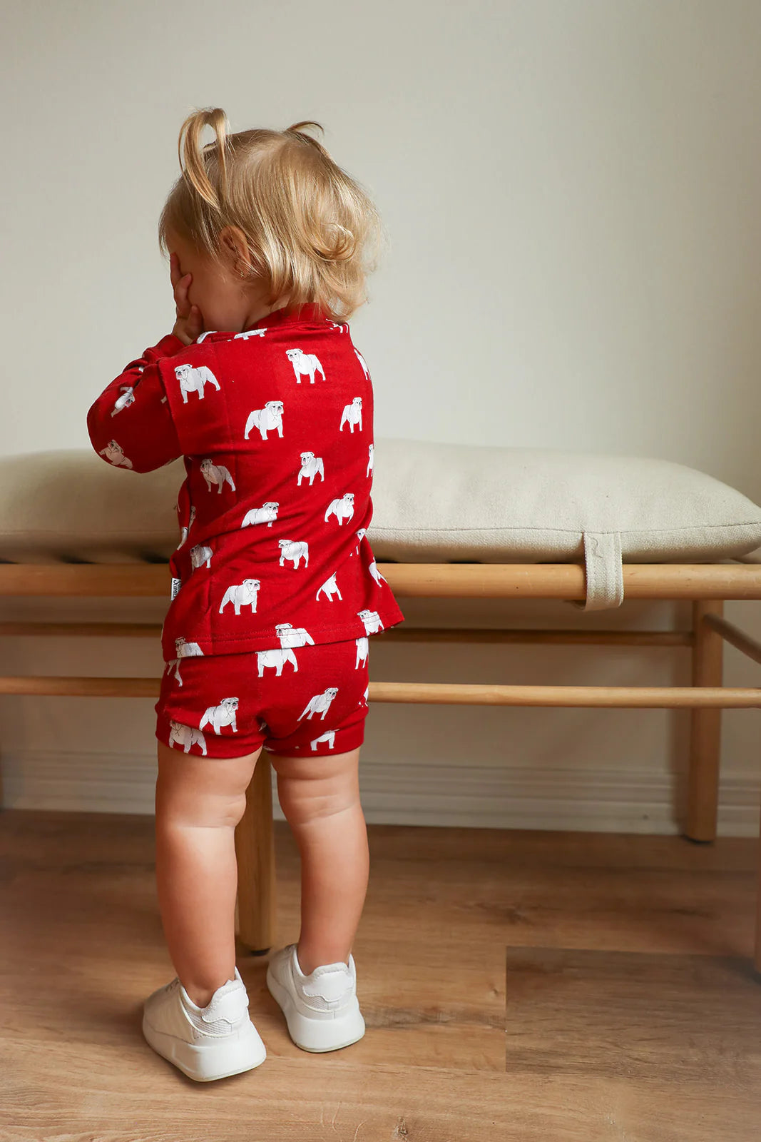 Bamboo Sweatshirt Set- RED BULLDOG GEORGIA